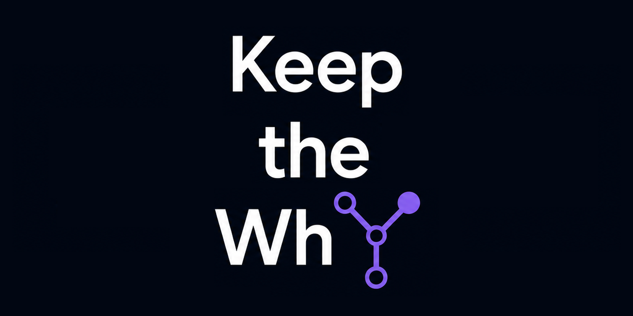 Keep the Why — project memory for your codebase
